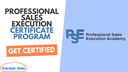 Professional Sales Execution - Online Recorded Delivery